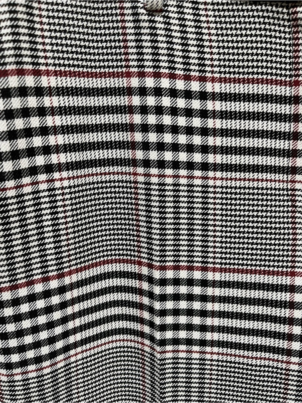 NWT Ann Taylor Sophia Plaid Straight-Leg Trousers size 10 - Picture 8 of 16